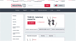 Desktop Screenshot of industrial.cz